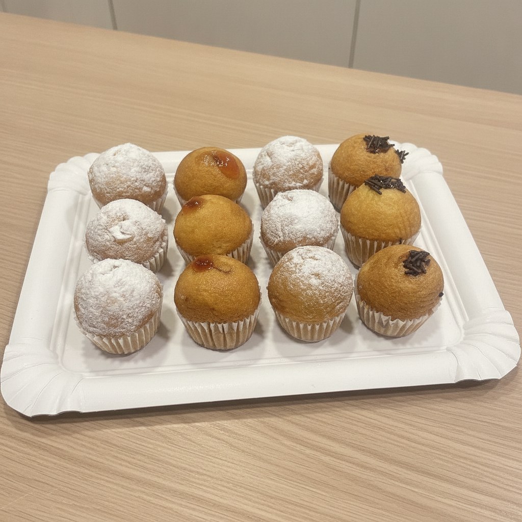 Assortit de mini magdalenes