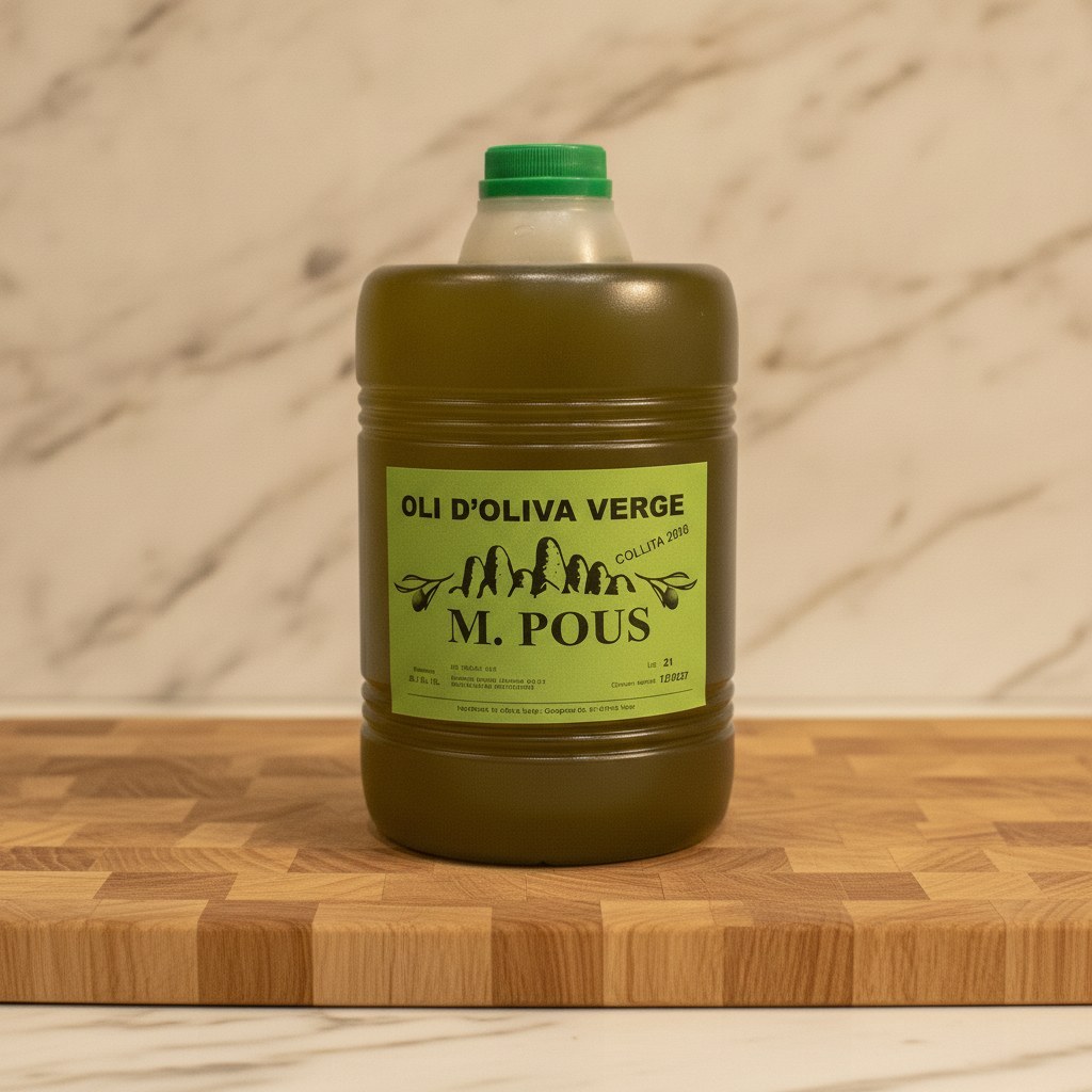 Olí d’oliva verge - 2 litres