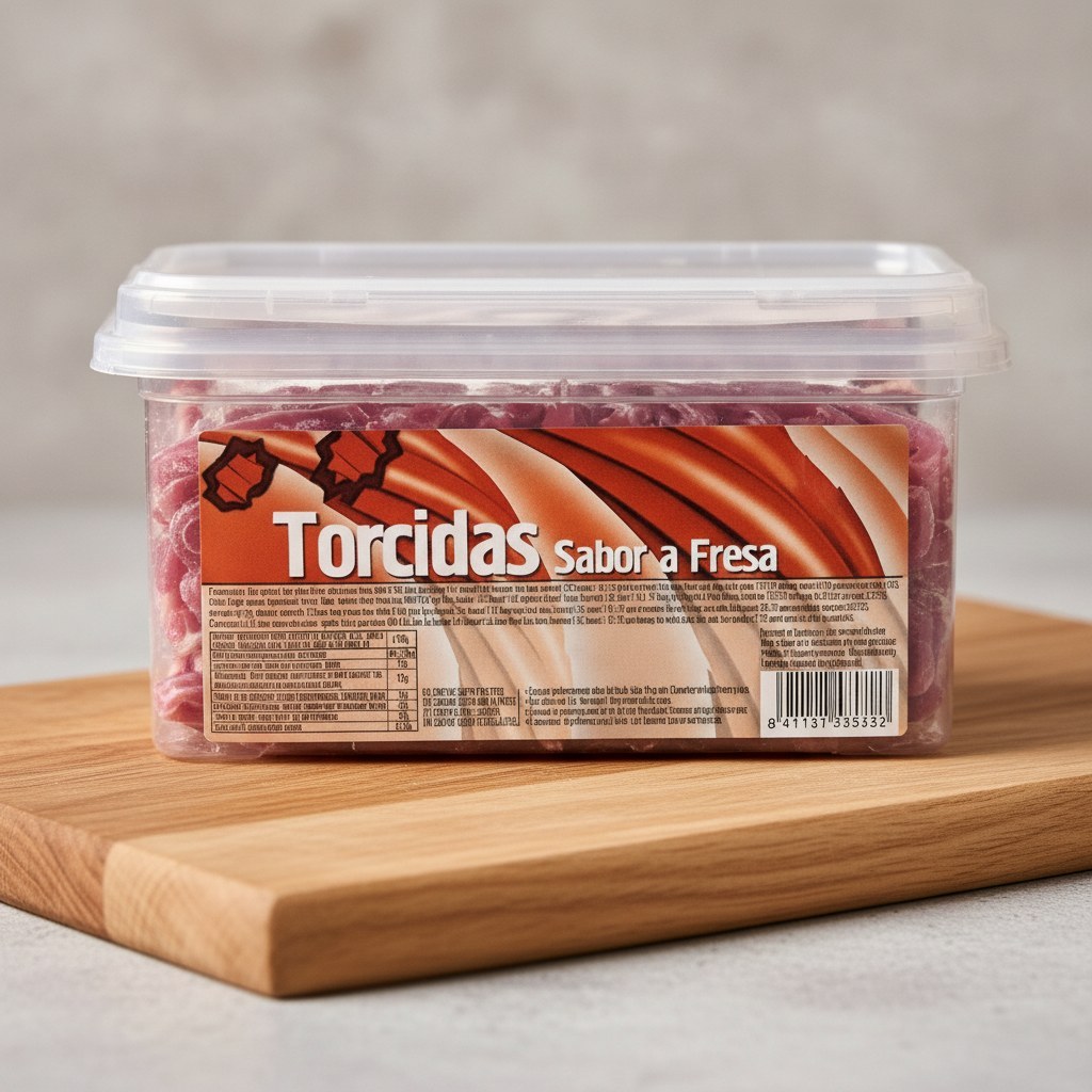 Torcidas sabor a fresa